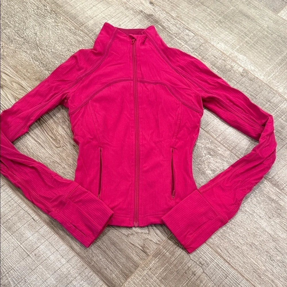 Lululemon Women's Fuchsia Jacket Size 0